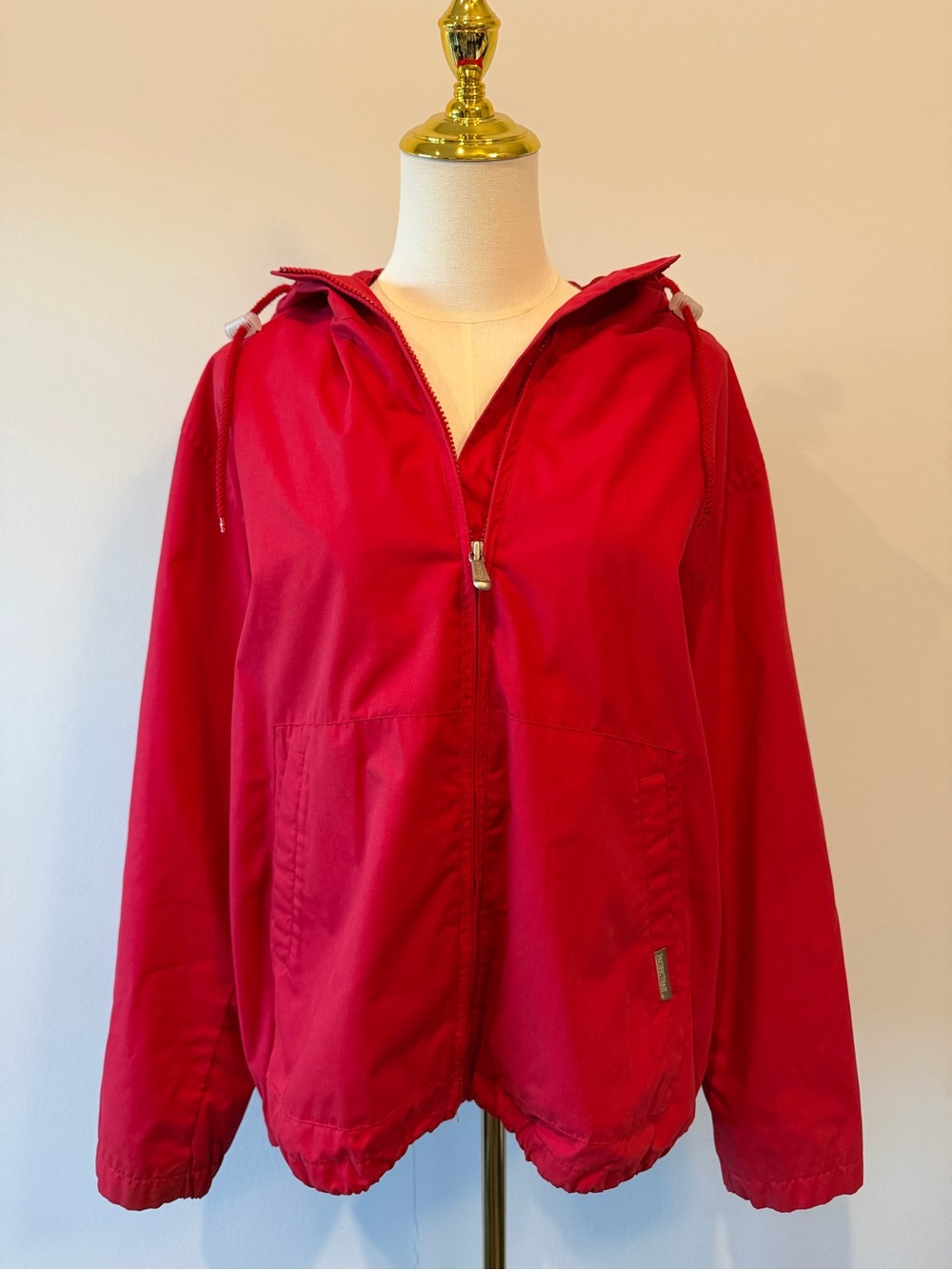 Pacific Trail Red Hooded Bomber Jacket